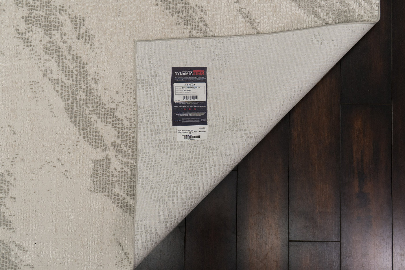 Dynamic Rugs Penta 6320-190 Cream/Ivory Rug