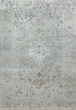 Dynamic Rugs Reha 1062-185 Cream/Beige/Blue Rug