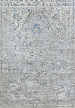 Dynamic Rugs Reha 1067-195 Cream/Grey/Blue Rug