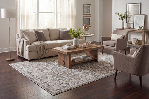 Dynamic Rugs Saffron 16613-981 Grey/Beige/Ivory Rug