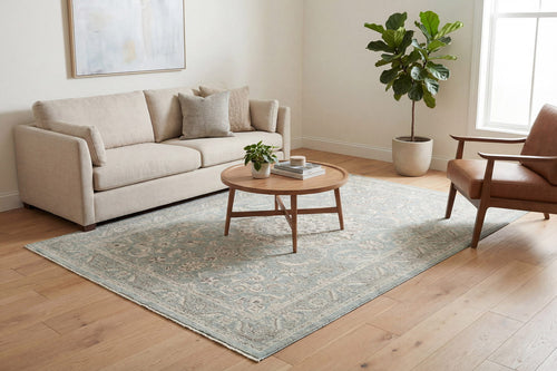Dynamic Rugs Santana 10260-580 Blue/Beige Rug