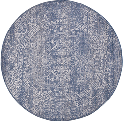 Dynamic Rugs SOMA 6191-510 Denim/Ivory Rug