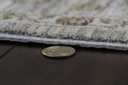 Dynamic Rugs Trevi 13250-910 Grey/Cream Rug