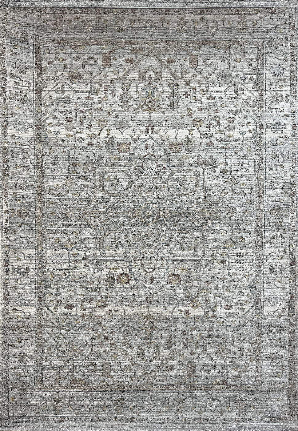 Dynamic Rugs Trevi 13250-910 Grey/Cream Rug