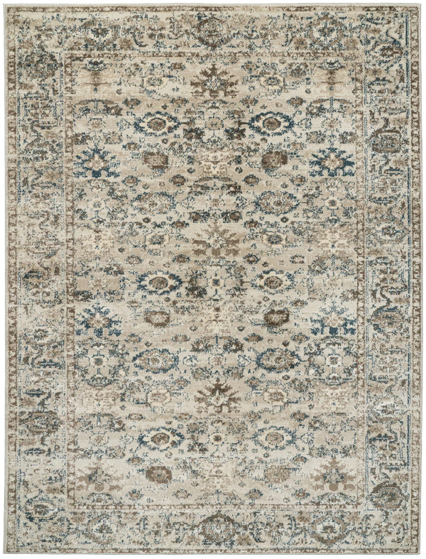 Dynamic Rugs Venedik 17770-150 Cream/Blue Rug