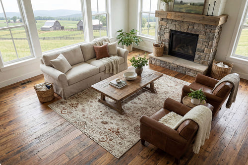 Dynamic Rugs Venedik 17770-180 Cream/Terra Rug