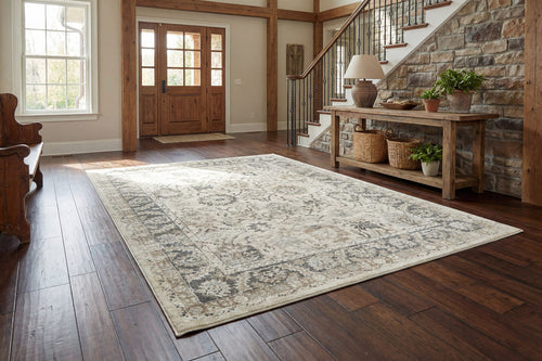 Dynamic Rugs Venedik 17772-190 Cream/Grey Rug