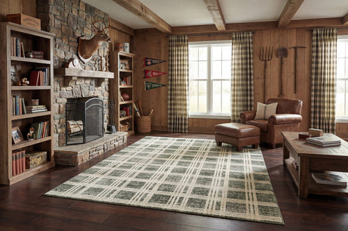 Dynamic Rugs Venedik 17774-490 Green/Grey Rug