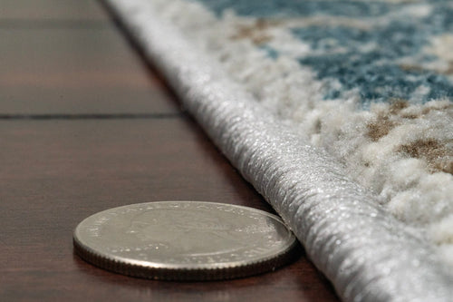 Dynamic Rugs Venedik 17784-510 Blue/Cream Rug