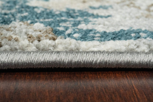 Dynamic Rugs Venedik 17784-510 Blue/Cream Rug