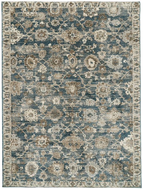 Dynamic Rugs Venedik 17785-518 Blue/Cream/Beige Rug