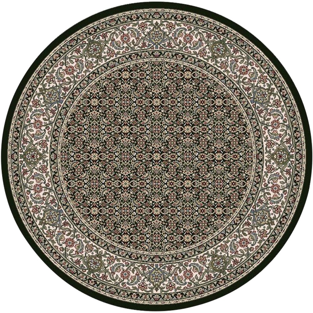 Dynamic Rugs Ancient Garden 57011-3263 Black/Ivory Rug