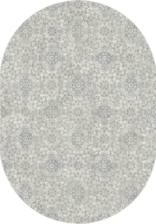 Dynamic Rugs Ancient Garden 57162-9646 Silver/Grey Rug