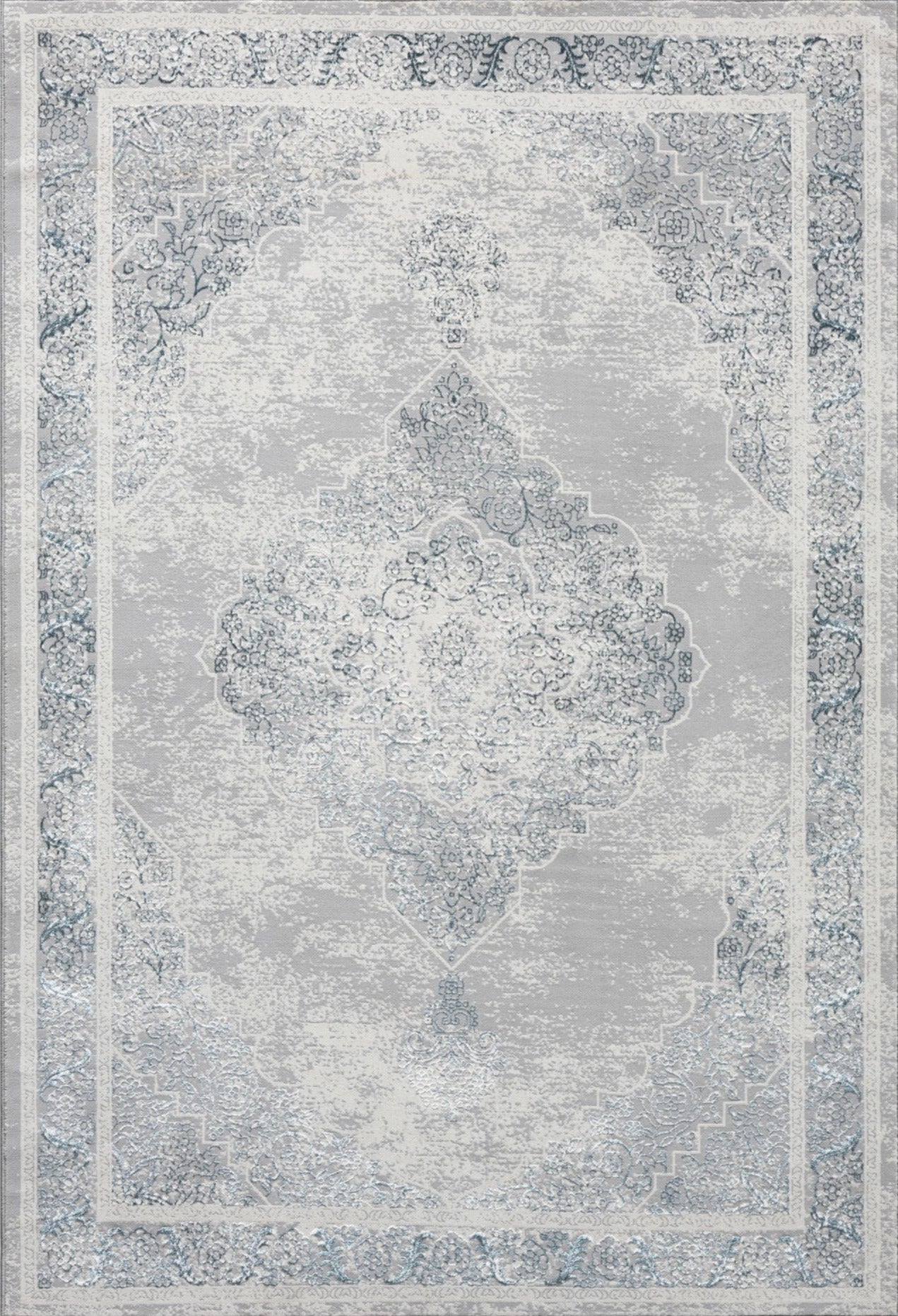 American cover design / Persian weavers Boutique 452 Distressed Slate Rug