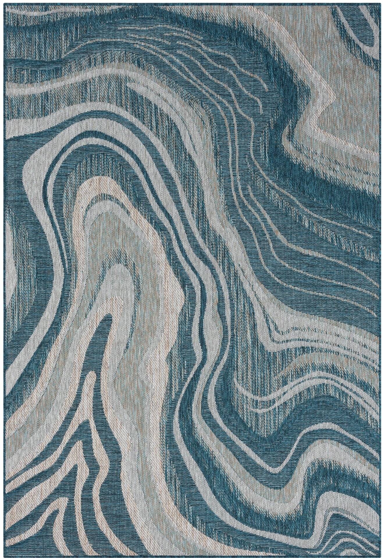 American cover design / Persian weavers Coastal 661 Aqua Rug