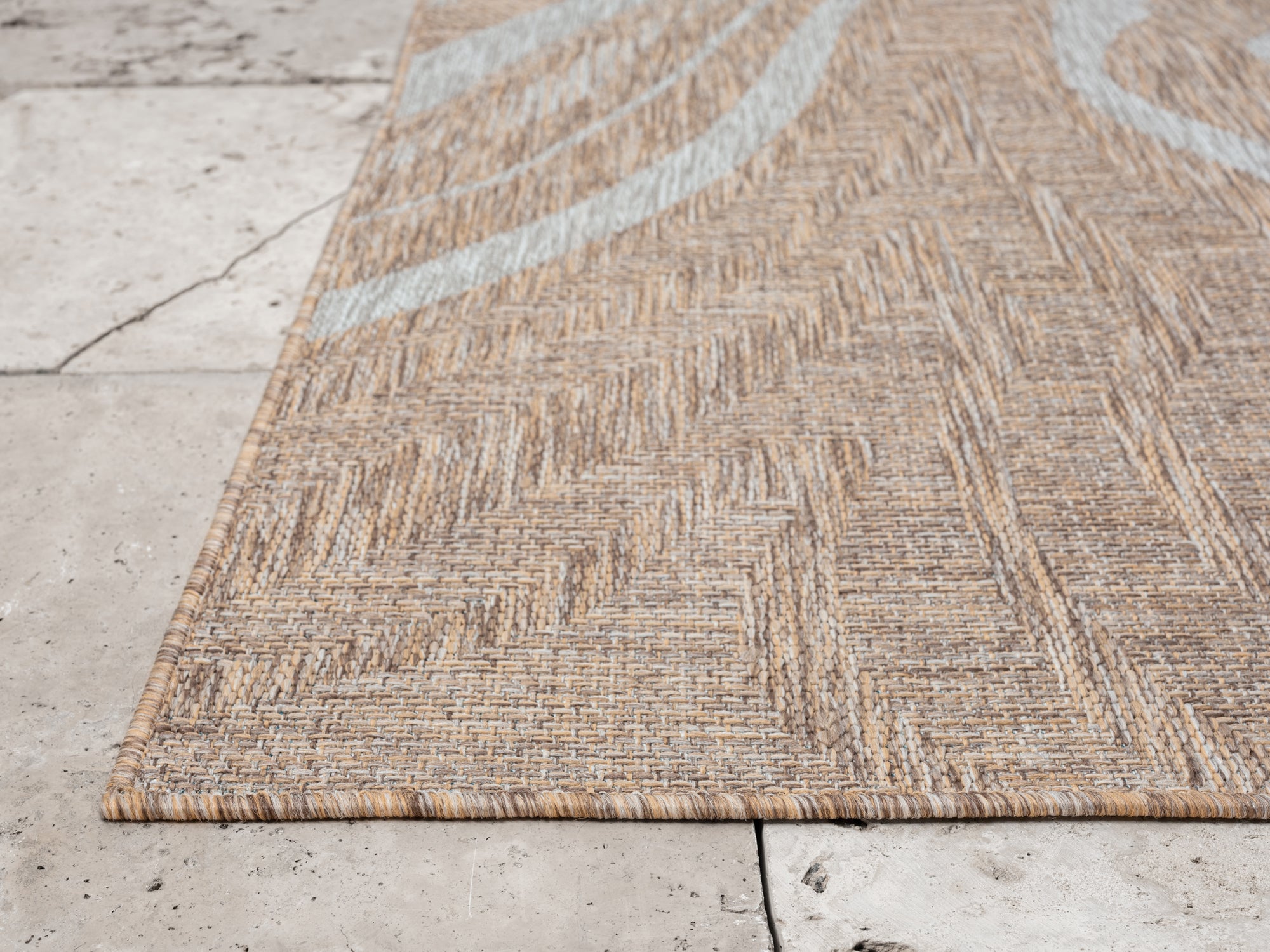 American cover design / Persian weavers Coastal 661 Coconut Rug