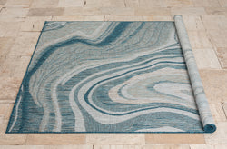 American cover design / Persian weavers Coastal 661 Ocean Rug