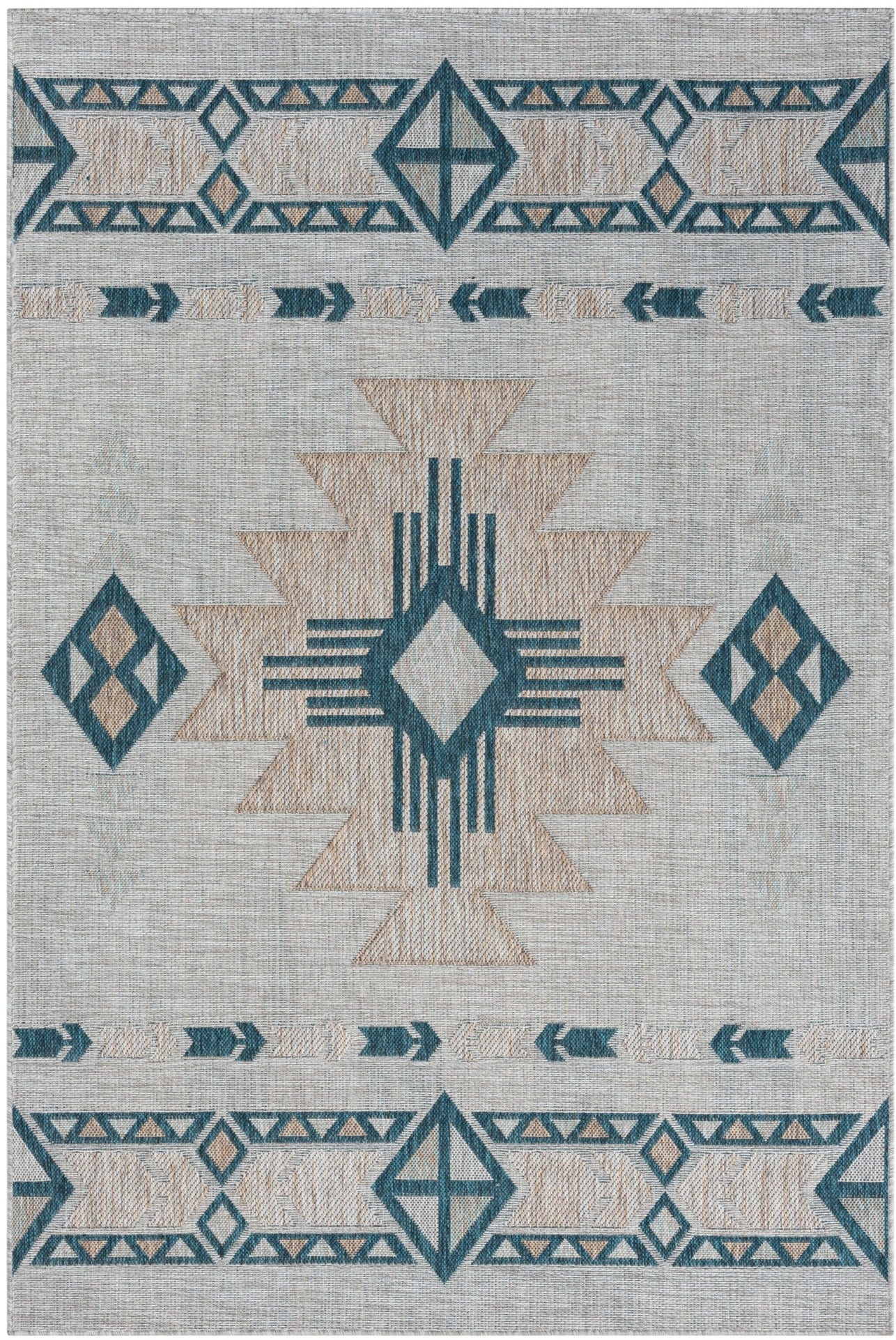 American cover design / Persian weavers Coastal 664 Sand Rug