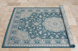 American cover design / Persian weavers Coastal 668 Turquoise Rug