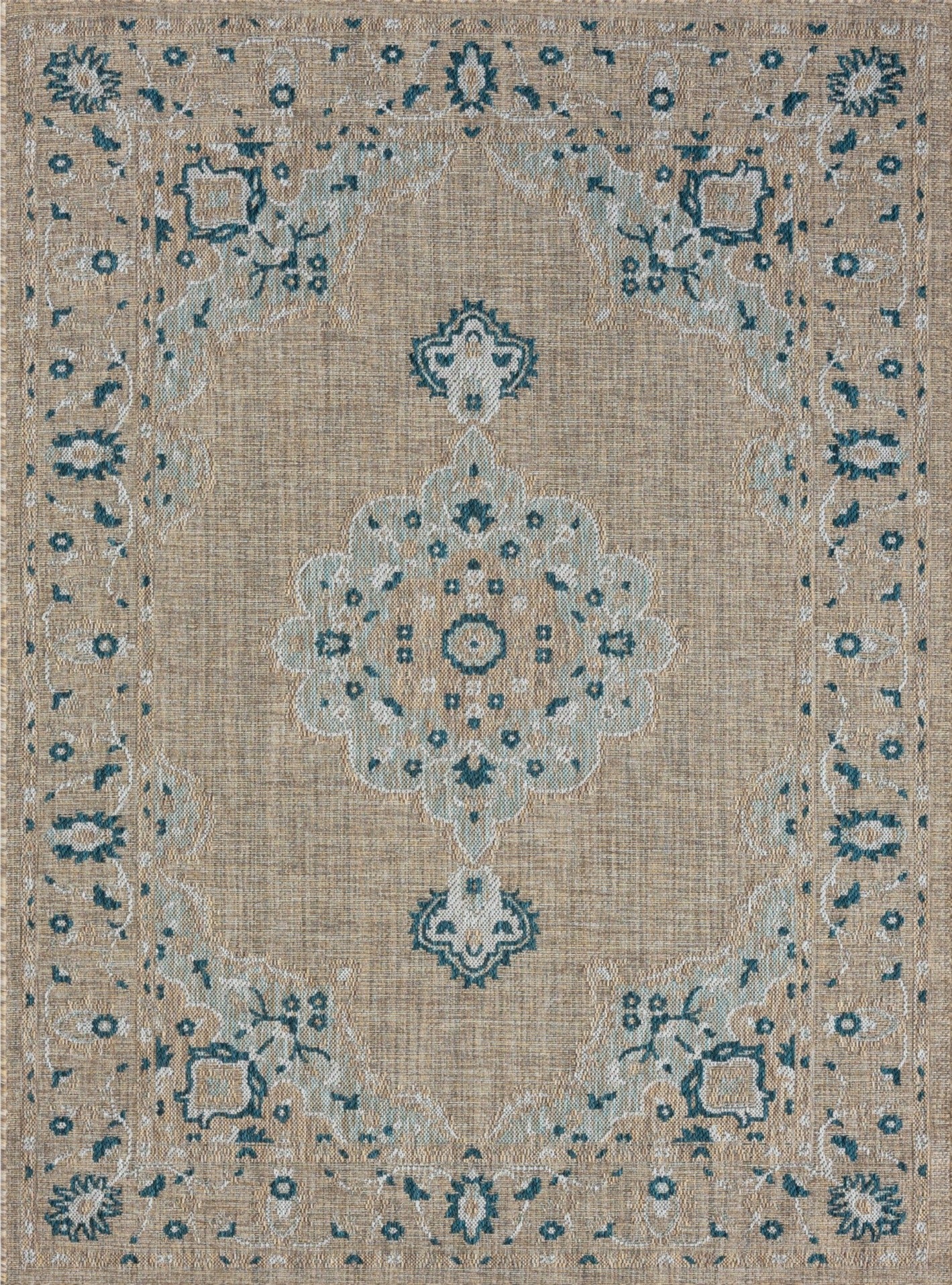 American cover design / Persian weavers Coastal 672 Coconut Rug