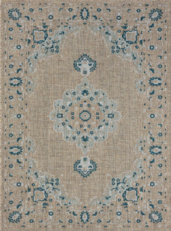 American cover design / Persian weavers Coastal 672 Coconut Rug