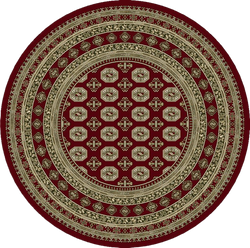 Dynamic Rugs ANCIENT GARDEN 57102-1293 Red Rug