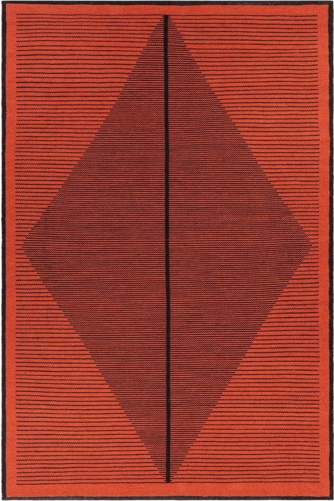 Chandra Zyaza ELY-51603 Rust Rug