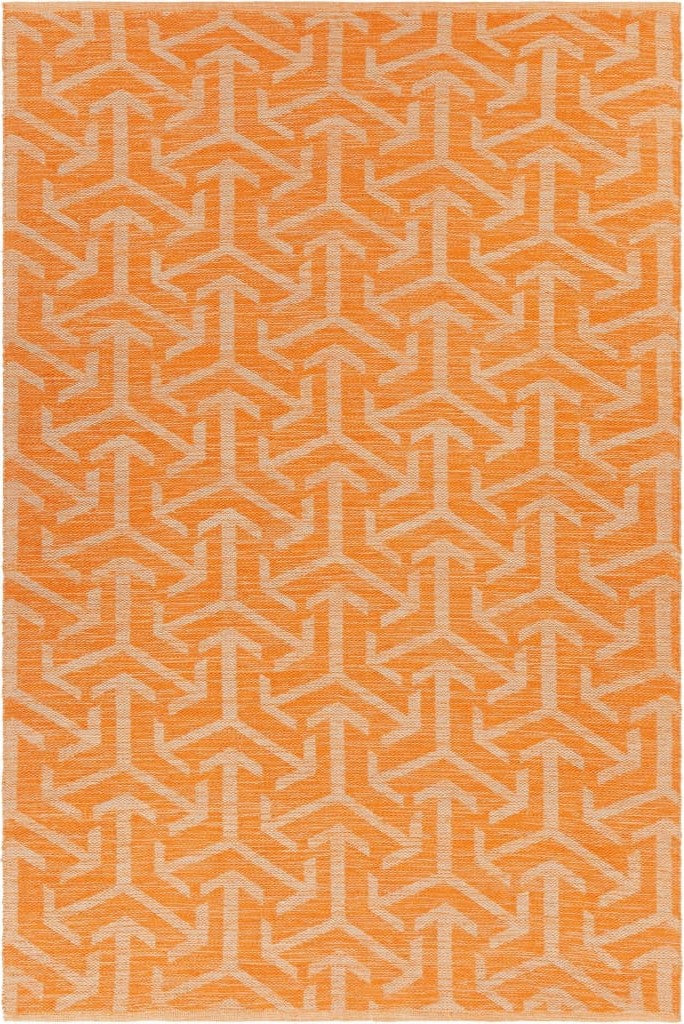 Chandra Zyaya ENA-51803 Orange Rug