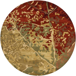 Chandra Zyavana NIR-6604 Green Rug