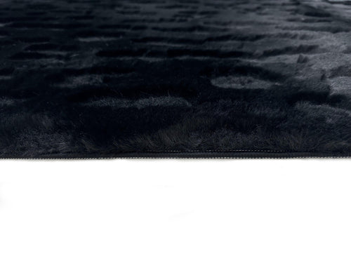 American cover design / Persian weavers Sculpted Bunny 50 Black Rug