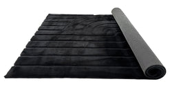 American cover design / Persian weavers Sculpted Bunny 51 Black Rug