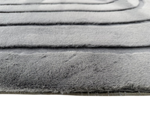 American cover design / Persian weavers Sculpted Bunny 51 Graphite Rug