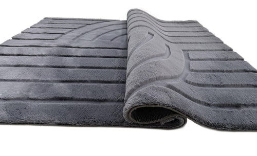 American cover design / Persian weavers Sculpted Bunny 51 Graphite Rug