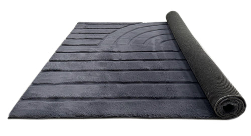 American cover design / Persian weavers Sculpted Bunny 51 Graphite Rug