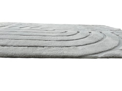 American cover design / Persian weavers Sculpted Bunny 51 Silver Rug