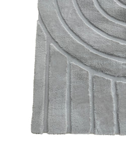 American cover design / Persian weavers Sculpted Bunny 51 Silver Rug