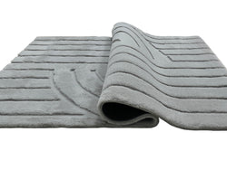 American cover design / Persian weavers Sculpted Bunny 51 Silver Rug