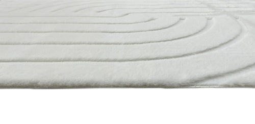 American cover design / Persian weavers Sculpted Bunny 51 Snow Rug