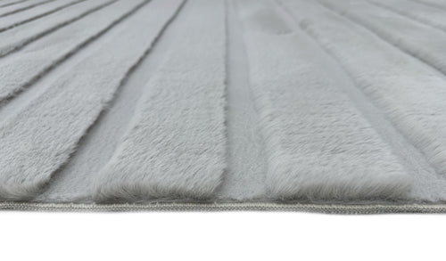 American cover design / Persian weavers Sculpted Bunny 52 Silver Rug