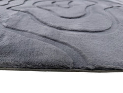 American cover design / Persian weavers Sculpted Bunny 53 Graphite Rug