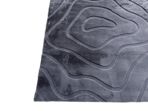 American cover design / Persian weavers Sculpted Bunny 53 Graphite Rug