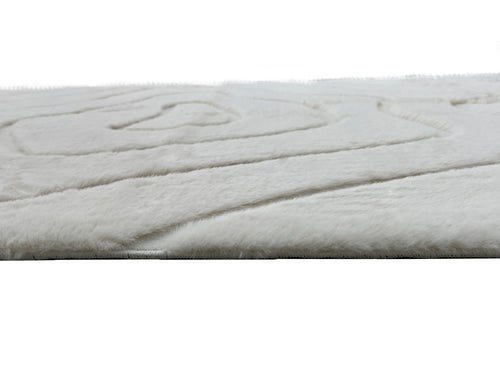 American cover design / Persian weavers Sculpted Bunny 53 Pearl Rug