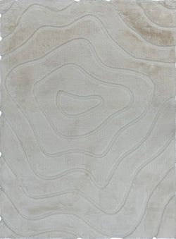 American cover design / Persian weavers Sculpted Bunny 53 Pearl Rug