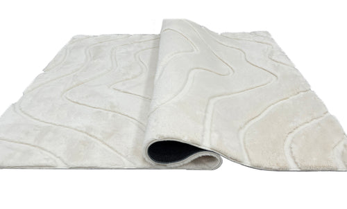 American cover design / Persian weavers Sculpted Bunny 53 Pearl Rug