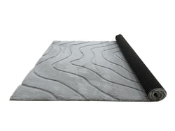 American cover design / Persian weavers Sculpted Bunny 53 Silver Rug