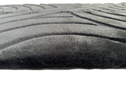 American cover design / Persian weavers Sculpted Bunny 54 Black Rug