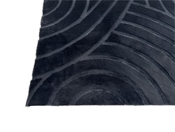 American cover design / Persian weavers Sculpted Bunny 54 Black Rug