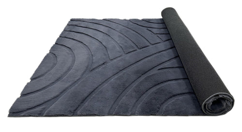 American cover design / Persian weavers Sculpted Bunny 54 Graphite Rug