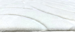 American cover design / Persian weavers Sculpted Bunny 54 Snow Rug