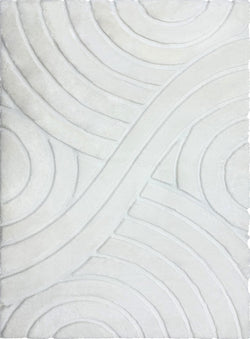 American cover design / Persian weavers Sculpted Bunny 54 Snow Rug